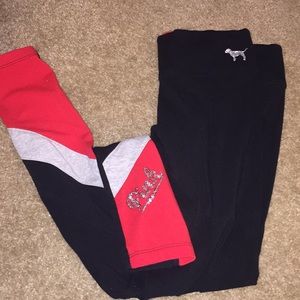 Vs Pink Yoga Leggings!